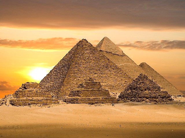 Great Pyramids of Giza at Sunset Cairo Egypt - The Great Pyramids at sunset, on the plateau of Giza on the outskirts of Cairo, Egypt, the Great Pyramid or the Pyramid of Cheops, the Pyramid of Khafre and the Pyramid of Menkaure and three smaller accompanying buildings, known as the pyramids 'queens'. - , great, pyramids, pyramid, Giza, sunset, sunsets, Cairo, Egypt, places, place, travel, travels, tour, tours, trip, trips, plateau, plateaus, outskirts, outskirt, Cheops, Khafre, Menkaure, accompanying, buildings, building, queens, queen - The Great Pyramids at sunset, on the plateau of Giza on the outskirts of Cairo, Egypt, the Great Pyramid or the Pyramid of Cheops, the Pyramid of Khafre and the Pyramid of Menkaure and three smaller accompanying buildings, known as the pyramids 'queens'. Решайте бесплатные онлайн Great Pyramids of Giza at Sunset Cairo Egypt пазлы игры или отправьте Great Pyramids of Giza at Sunset Cairo Egypt пазл игру приветственную открытку  из puzzles-games.eu.. Great Pyramids of Giza at Sunset Cairo Egypt пазл, пазлы, пазлы игры, puzzles-games.eu, пазл игры, онлайн пазл игры, игры пазлы бесплатно, бесплатно онлайн пазл игры, Great Pyramids of Giza at Sunset Cairo Egypt бесплатно пазл игра, Great Pyramids of Giza at Sunset Cairo Egypt онлайн пазл игра , jigsaw puzzles, Great Pyramids of Giza at Sunset Cairo Egypt jigsaw puzzle, jigsaw puzzle games, jigsaw puzzles games, Great Pyramids of Giza at Sunset Cairo Egypt пазл игра открытка, пазлы игры открытки, Great Pyramids of Giza at Sunset Cairo Egypt пазл игра приветственная открытка