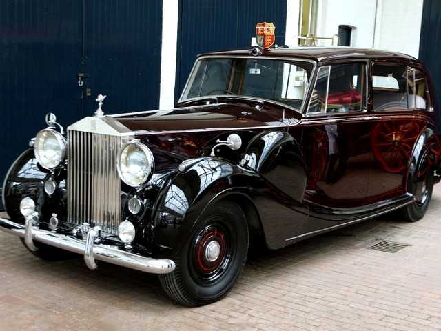 royal wedding england. Royal Wedding 1950 Rolls-Royce