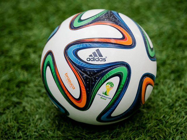 2014 FIFA World Cup Brazil Adidas Brazuca Ball - The official match ball Adidas Brazuca for  the 20-th FIFA World Cup, that will take place in Brazil from 12 June till 13 July, 2014. It is made by the company Adidas, which is a partner and an official supplier of FIFA. The ball was manufactured by the 'Forward Sports' of Sialkot in Pakistan. 'Brazuca' means 'Brazilian'. The ribbons and the colours in the design of Brazuca symbolise the traditional multi-coloured bracelets with wishes, worn in Brazil. - , 2014, FIFA, World, Cup, Brazil, Adidas, Brazuca, ball, balls, cartoon, cartoons, sport, sports, show, shows, official, match, June, July, company, companies, partner, partners, supplier, suppliers, Forward, Sports, Sialkot, Pakistan, Brazilian, ribbons, ribbon, colours, colour, design, designs, traditional, bracelets, bracelet, wishes, wish - The official match ball Adidas Brazuca for  the 20-th FIFA World Cup, that will take place in Brazil from 12 June till 13 July, 2014. It is made by the company Adidas, which is a partner and an official supplier of FIFA. The ball was manufactured by the 'Forward Sports' of Sialkot in Pakistan. 'Brazuca' means 'Brazilian'. The ribbons and the colours in the design of Brazuca symbolise the traditional multi-coloured bracelets with wishes, worn in Brazil. Resuelve rompecabezas en línea gratis 2014 FIFA World Cup Brazil Adidas Brazuca Ball juegos puzzle o enviar 2014 FIFA World Cup Brazil Adidas Brazuca Ball juego de puzzle tarjetas electrónicas de felicitación  de puzzles-games.eu.. 2014 FIFA World Cup Brazil Adidas Brazuca Ball puzzle, puzzles, rompecabezas juegos, puzzles-games.eu, juegos de puzzle, juegos en línea del rompecabezas, juegos gratis puzzle, juegos en línea gratis rompecabezas, 2014 FIFA World Cup Brazil Adidas Brazuca Ball juego de puzzle gratuito, 2014 FIFA World Cup Brazil Adidas Brazuca Ball juego de rompecabezas en línea, jigsaw puzzles, 2014 FIFA World Cup Brazil Adidas Brazuca Ball jigsaw puzzle, jigsaw puzzle games, jigsaw puzzles games, 2014 FIFA World Cup Brazil Adidas Brazuca Ball rompecabezas de juego tarjeta electrónica, juegos de puzzles tarjetas electrónicas, 2014 FIFA World Cup Brazil Adidas Brazuca Ball puzzle tarjeta electrónica de felicitación