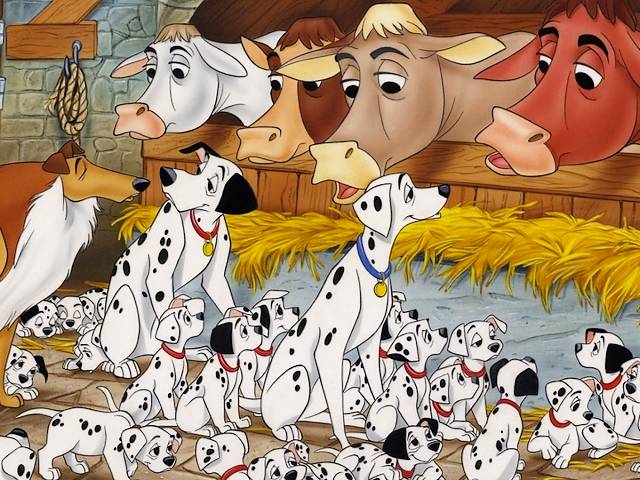 Disney 101 Dalmatians in Barn puzzle game 