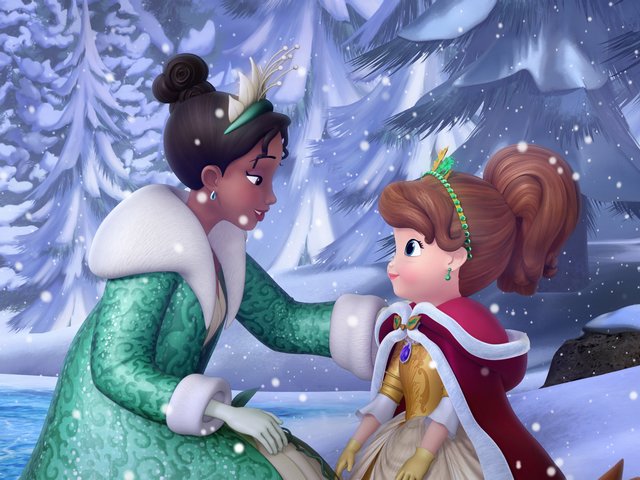 Disney Winter Gift of Sofia the First - A magnificent picture from 'Winter's Gift', a Christmas-themed episode of the Disney Junior animated series 'Sofia the First' (2014). <br />
As Sofia is searching a gift for Cedric, Princess Tiana appears to help Sofia learn that a true gift comes from the heart. <br />
How good a gift is, it is the feeling and the thought that has been put into it. - , Disney, winter, gift, gifts, Sofia, First, cartoon, cartoons, magnificent, picture, pictures, Christmas, episode, Junior, animated, series, 2014, Cedric, Princess, Tiana, true, heart, feeling, thought - A magnificent picture from 'Winter's Gift', a Christmas-themed episode of the Disney Junior animated series 'Sofia the First' (2014). <br />
As Sofia is searching a gift for Cedric, Princess Tiana appears to help Sofia learn that a true gift comes from the heart. <br />
How good a gift is, it is the feeling and the thought that has been put into it. Подреждайте безплатни онлайн Disney Winter Gift of Sofia the First пъзел игри или изпратете Disney Winter Gift of Sofia the First пъзел игра поздравителна картичка  от puzzles-games.eu.. Disney Winter Gift of Sofia the First пъзел, пъзели, пъзели игри, puzzles-games.eu, пъзел игри, online пъзел игри, free пъзел игри, free online пъзел игри, Disney Winter Gift of Sofia the First free пъзел игра, Disney Winter Gift of Sofia the First online пъзел игра, jigsaw puzzles, Disney Winter Gift of Sofia the First jigsaw puzzle, jigsaw puzzle games, jigsaw puzzles games, Disney Winter Gift of Sofia the First пъзел игра картичка, пъзели игри картички, Disney Winter Gift of Sofia the First пъзел игра поздравителна картичка
