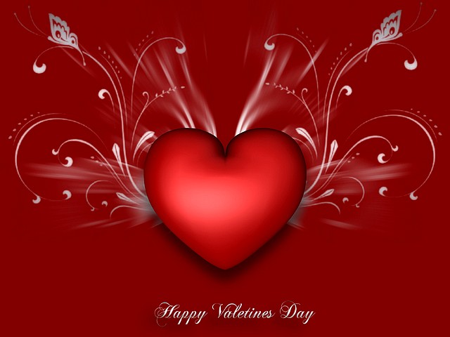 valentines day hearts wallpaper. Happy Valentines Day Heart