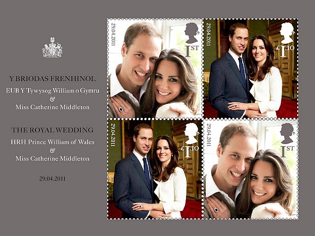 royal wedding england. Royal Wedding England Postage