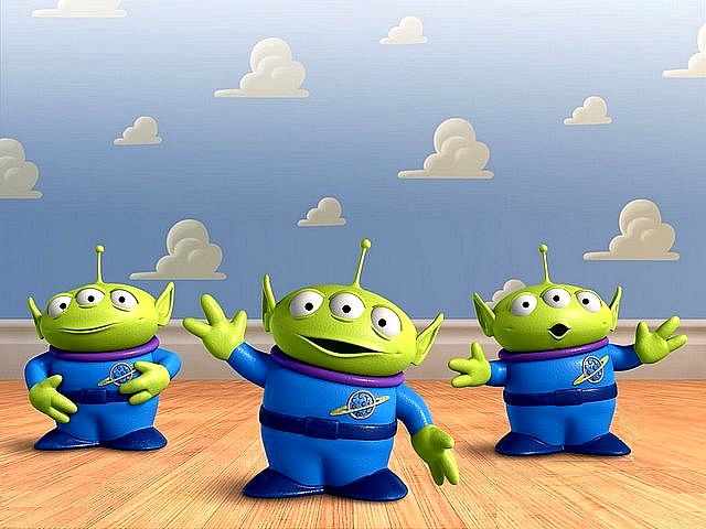aliens from toy story. Toy Story 3 Aliens Wallpaper