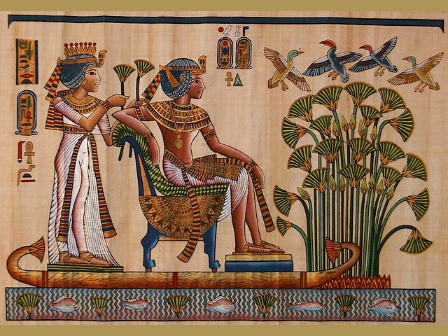 Tutankhamun with his Wife Wallpaper - Wallpaper of a beautiful and peaceful scene, on which are  depicted the Egyptian pharaoh Tutankhamun (1343 BC-1325 BC), also known as King Tut, who becomes a Pharaoh when he has been 9 years old, together with his wife Ankhesenamun, whose name means the 'Key to the Essence of the Moon' (Love of God), one of the daughters of King Akhenaten and Nefertiti. - , Tutankhamun, wife, wives, cartoon, cartoons, art, arts, places, place, travel, travels, trip, trips, tour, tours, beautiful, peaceful, scene, scenes, Egyptian, pharaoh, pharaohs, 1343, 1325, BC, King, Tut, years, year, Ankhesenamun, name, names, key, keys, essence, essences, moon, moons, love, loves, god, gods, daughters, daughter, Akhenaten, Nefertiti - Wallpaper of a beautiful and peaceful scene, on which are  depicted the Egyptian pharaoh Tutankhamun (1343 BC-1325 BC), also known as King Tut, who becomes a Pharaoh when he has been 9 years old, together with his wife Ankhesenamun, whose name means the 'Key to the Essence of the Moon' (Love of God), one of the daughters of King Akhenaten and Nefertiti. Solve free online Tutankhamun with his Wife Wallpaper puzzle games or send Tutankhamun with his Wife Wallpaper puzzle game greeting ecards  from puzzles-games.eu.. Tutankhamun with his Wife Wallpaper puzzle, puzzles, puzzles games, puzzles-games.eu, puzzle games, online puzzle games, free puzzle games, free online puzzle games, Tutankhamun with his Wife Wallpaper free puzzle game, Tutankhamun with his Wife Wallpaper online puzzle game, jigsaw puzzles, Tutankhamun with his Wife Wallpaper jigsaw puzzle, jigsaw puzzle games, jigsaw puzzles games, Tutankhamun with his Wife Wallpaper puzzle game ecard, puzzles games ecards, Tutankhamun with his Wife Wallpaper puzzle game greeting ecard