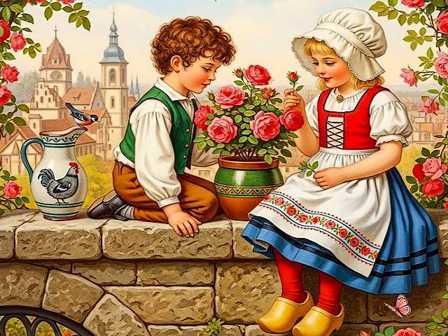 Kai and Gerda puzzle game 