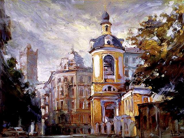 Moscow Landscape by Vladimir Volegov puzzle game 