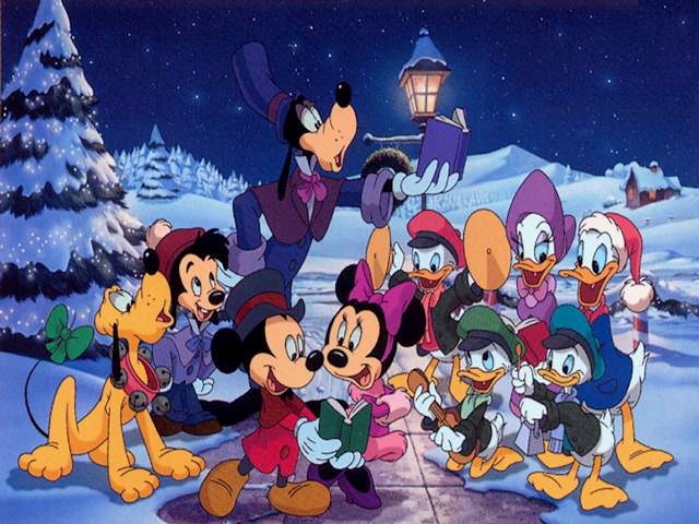 Disney Christmas with Carols Wallpaper - A beautiful wallpaper with Mickey and Minnie Mouse, Pluto, Goofy and the kids, amusing cartoon characters by Walt Disney, which are singing carols at the Christmas Eve. - , Disney, Christmas, carols, carol, wallpaper, wallpapers, holidays, holiday, cartoon, cartoons, nature, natures, season, seasons, Mickey, Minnie, Mouse, Pluto, Goofy, kids, kid, amusing, characters, character, Walt, eve - A beautiful wallpaper with Mickey and Minnie Mouse, Pluto, Goofy and the kids, amusing cartoon characters by Walt Disney, which are singing carols at the Christmas Eve. Решайте бесплатные онлайн Disney Christmas with Carols Wallpaper пазлы игры или отправьте Disney Christmas with Carols Wallpaper пазл игру приветственную открытку  из puzzles-games.eu.. Disney Christmas with Carols Wallpaper пазл, пазлы, пазлы игры, puzzles-games.eu, пазл игры, онлайн пазл игры, игры пазлы бесплатно, бесплатно онлайн пазл игры, Disney Christmas with Carols Wallpaper бесплатно пазл игра, Disney Christmas with Carols Wallpaper онлайн пазл игра , jigsaw puzzles, Disney Christmas with Carols Wallpaper jigsaw puzzle, jigsaw puzzle games, jigsaw puzzles games, Disney Christmas with Carols Wallpaper пазл игра открытка, пазлы игры открытки, Disney Christmas with Carols Wallpaper пазл игра приветственная открытка