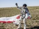 Felix Baumgartner Safe Return to Earth Roswell New Mexico USA