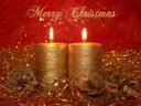 Christmas Candles Greeting Card