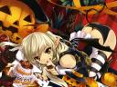 Halloween Anime Girl by Misaki Kurehito Wallpaper