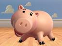 Toy Story 3 Hamm Piglet-Box Wallpaper