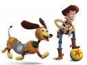 Toy Story 3 Slinky Dog and Sheriff Woody