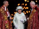 Diamond Jubilee Queen Elizabeth II at Cathedral St. Paul in London