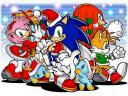 Sonic and Friends Christmas Wallpaper
