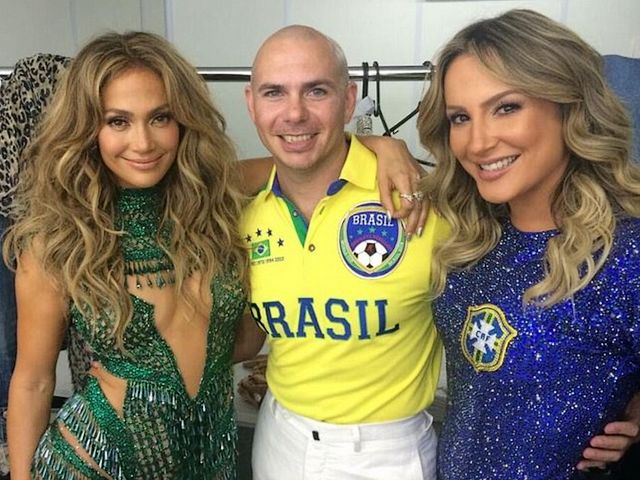 2014 FIFA World Cup Brazil Pitbull with Jennifer Lopez and Claudia Leitte behind the Scenes - Photo behind the scenes of the Cuban-American rapper Pitbull with the American singer Jennifer Lopez and the Brazilian pop star Claudia Leitte, after the spirited performance during the Opening ceremony of the 2014 FIFA World Cup, at the Itaquerao Stadium in Sao Paulo, Brazil (June 12, 2014). With the official song 'We Are One (Ole Ola)', the trio gave a colorful start at the opening ceremony of the 2014 FIFA World Cup in Brazil. - , 2014, FIFA, World, Cup, Brazil, Pitbull, Jennifer, Lopez, Claudia, Leitte, scenes, scene, music, celebrities, celebrity, sport, sports, Cuban, American, rapper, rappers, Pitbull, singer, singers, Jennifer, Lopez, Brazilian, pop, star, stars, Claudia, Leitte, spirited, performance, performances, Opening, ceremony, ceremonies, Itaquerao, Stadium, stadiums, Sao, Paulo, June, official, song, songs, Ole, Ola, trio, colorful, start, starts - Photo behind the scenes of the Cuban-American rapper Pitbull with the American singer Jennifer Lopez and the Brazilian pop star Claudia Leitte, after the spirited performance during the Opening ceremony of the 2014 FIFA World Cup, at the Itaquerao Stadium in Sao Paulo, Brazil (June 12, 2014). With the official song 'We Are One (Ole Ola)', the trio gave a colorful start at the opening ceremony of the 2014 FIFA World Cup in Brazil. Lösen Sie kostenlose 2014 FIFA World Cup Brazil Pitbull with Jennifer Lopez and Claudia Leitte behind the Scenes Online Puzzle Spiele oder senden Sie 2014 FIFA World Cup Brazil Pitbull with Jennifer Lopez and Claudia Leitte behind the Scenes Puzzle Spiel Gruß ecards  from puzzles-games.eu.. 2014 FIFA World Cup Brazil Pitbull with Jennifer Lopez and Claudia Leitte behind the Scenes puzzle, Rätsel, puzzles, Puzzle Spiele, puzzles-games.eu, puzzle games, Online Puzzle Spiele, kostenlose Puzzle Spiele, kostenlose Online Puzzle Spiele, 2014 FIFA World Cup Brazil Pitbull with Jennifer Lopez and Claudia Leitte behind the Scenes kostenlose Puzzle Spiel, 2014 FIFA World Cup Brazil Pitbull with Jennifer Lopez and Claudia Leitte behind the Scenes Online Puzzle Spiel, jigsaw puzzles, 2014 FIFA World Cup Brazil Pitbull with Jennifer Lopez and Claudia Leitte behind the Scenes jigsaw puzzle, jigsaw puzzle games, jigsaw puzzles games, 2014 FIFA World Cup Brazil Pitbull with Jennifer Lopez and Claudia Leitte behind the Scenes Puzzle Spiel ecard, Puzzles Spiele ecards, 2014 FIFA World Cup Brazil Pitbull with Jennifer Lopez and Claudia Leitte behind the Scenes Puzzle Spiel Gruß ecards