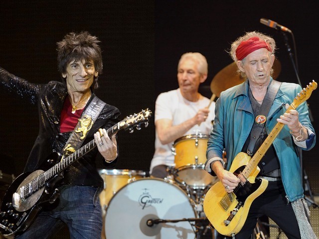 The Rolling Stones Golden Jubilee London UK - Ronnie Wood and Keith Richards on guitar and Charlie Watts on drums from 'The Rolling Stones' with a performance at the O2 Arena in London, UK, on November 25, 2012, where the iconic British rock band has celebrated their golden jubilee. - , Rolling, Stones, golden, jubilee, jubilees, London, UK, music, musics, places, place, show, shows, Ronnie, Wood, Keith, Richards, guitar, guitars, Charlie, Watts, drums, drum, performance, performances, Arena, November, 2012, iconic, British, rock, band, bands - Ronnie Wood and Keith Richards on guitar and Charlie Watts on drums from 'The Rolling Stones' with a performance at the O2 Arena in London, UK, on November 25, 2012, where the iconic British rock band has celebrated their golden jubilee. Solve free online The Rolling Stones Golden Jubilee London UK puzzle games or send The Rolling Stones Golden Jubilee London UK puzzle game greeting ecards  from puzzles-games.eu.. The Rolling Stones Golden Jubilee London UK puzzle, puzzles, puzzles games, puzzles-games.eu, puzzle games, online puzzle games, free puzzle games, free online puzzle games, The Rolling Stones Golden Jubilee London UK free puzzle game, The Rolling Stones Golden Jubilee London UK online puzzle game, jigsaw puzzles, The Rolling Stones Golden Jubilee London UK jigsaw puzzle, jigsaw puzzle games, jigsaw puzzles games, The Rolling Stones Golden Jubilee London UK puzzle game ecard, puzzles games ecards, The Rolling Stones Golden Jubilee London UK puzzle game greeting ecard