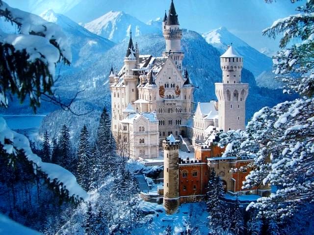 Neuschwanstein Castle in Winter - A gorgeous winter landscape with Neuschwanstein Castle, as if appearеd straight from the pages of the fairy-tales.<br />
The Neuschwanstein Castle is build during the 19th century in Bavarian Alps for the eccentric and mysterious King Ludvig II of Bavaria, Germany, intended as a private residence. Construction began in 1869, but was never fully completed. Shortly after his death in 1886, it was open to the public as a museum, now known as the Disney Inspiration Castle in Germany. - , Neuschwanstein, castle, castles, winter, nature, natures, place, places, gorgeous, landscape, landscapes, pages, page, fairy, tales, tale, 19th, century, centuries, Bavarian, Alps, eccentric, mysterious, King, LudvigII, Bavaria, Germany, private, residence, residences, construction, 1869, death, 1886, public, museums, museum, Disney, Inspiration - A gorgeous winter landscape with Neuschwanstein Castle, as if appearеd straight from the pages of the fairy-tales.<br />
The Neuschwanstein Castle is build during the 19th century in Bavarian Alps for the eccentric and mysterious King Ludvig II of Bavaria, Germany, intended as a private residence. Construction began in 1869, but was never fully completed. Shortly after his death in 1886, it was open to the public as a museum, now known as the Disney Inspiration Castle in Germany. Подреждайте безплатни онлайн Neuschwanstein Castle in Winter пъзел игри или изпратете Neuschwanstein Castle in Winter пъзел игра поздравителна картичка  от puzzles-games.eu.. Neuschwanstein Castle in Winter пъзел, пъзели, пъзели игри, puzzles-games.eu, пъзел игри, online пъзел игри, free пъзел игри, free online пъзел игри, Neuschwanstein Castle in Winter free пъзел игра, Neuschwanstein Castle in Winter online пъзел игра, jigsaw puzzles, Neuschwanstein Castle in Winter jigsaw puzzle, jigsaw puzzle games, jigsaw puzzles games, Neuschwanstein Castle in Winter пъзел игра картичка, пъзели игри картички, Neuschwanstein Castle in Winter пъзел игра поздравителна картичка