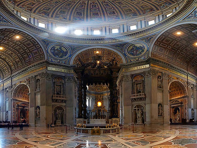 Altar in Basilica Saint Peter Vatican Italy - The Altar's interior in Saint Peter's Basilica in Vatican, Italy, where Pope Benedict XVI leads Christmas Mass on December 24, 2010. - , altar, altars, basilica, basilicas, Saint, Peter, Vatican, Italy, places, place, holidays, holiday, travel, travels, tour, tours, trips, trip, excursion, excursions, show, shows, celebrities, celebrity, holidays, holiday, festival, festivals, celebrations, celebration, entertainment, entertainments, interior, interiors, Pope, Benedict, XVI, Christmas, Mass, December, 2010 - The Altar's interior in Saint Peter's Basilica in Vatican, Italy, where Pope Benedict XVI leads Christmas Mass on December 24, 2010. Solve free online Altar in Basilica Saint Peter Vatican Italy puzzle games or send Altar in Basilica Saint Peter Vatican Italy puzzle game greeting ecards  from puzzles-games.eu.. Altar in Basilica Saint Peter Vatican Italy puzzle, puzzles, puzzles games, puzzles-games.eu, puzzle games, online puzzle games, free puzzle games, free online puzzle games, Altar in Basilica Saint Peter Vatican Italy free puzzle game, Altar in Basilica Saint Peter Vatican Italy online puzzle game, jigsaw puzzles, Altar in Basilica Saint Peter Vatican Italy jigsaw puzzle, jigsaw puzzle games, jigsaw puzzles games, Altar in Basilica Saint Peter Vatican Italy puzzle game ecard, puzzles games ecards, Altar in Basilica Saint Peter Vatican Italy puzzle game greeting ecard