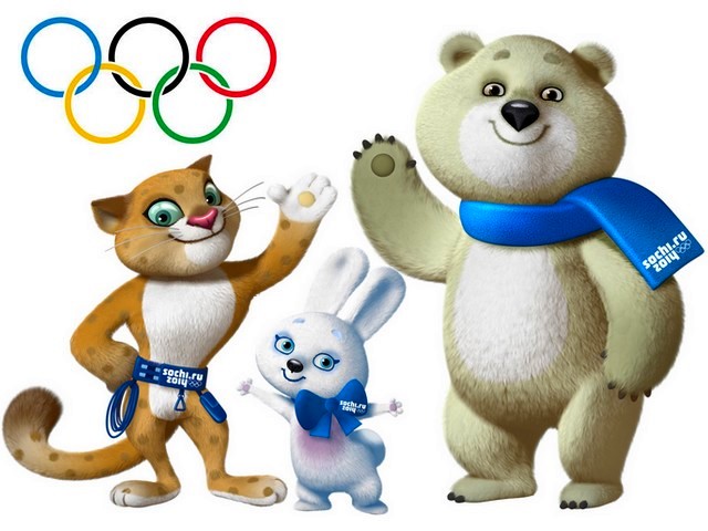 2014 Sochi Winter Olympics Mascots Wallpaper - Wallpaper with the Russia's official mascots for the 2014 Sochi Winter Olympics, a Polar bear, European hare and Amur leopard. The leopards, the hares and the polar bears which are found in Russia, possesses characteristics like speed, strength, and agility, which are suitable for their  inclusion in the Winter Games, as mascots for skiing, speed-skating, curling, sports sleighs, bobsleigh, figure skating  and snowboarding.<br />
The snow leopards are extremely elusive, roam great distances and are officially protected in Russia. Like them, the polar bears in Russia are also protected by law. Since they’re uniquely adapted to the Arctic environment, polar bears are particularly sensitive to climate change. The hares are ones of the busiest creatures in the forest during the winter. They are fast, moving up with 40 miles (60 km) per hour and are not threatened with extinction. - , 2014, Sochi, winter, Olympics, mascots, mascot, wallpaper, wallpapers, cartoon, cartoons, sport, sports, Russia, official, polar, bear, bears, European, hare, hares, Amur, leopard, leopards, characteristics, characteristics, speed, strength, agility, games, game, skiing, skating, curling, sleighs, bobsleigh, figure, snowboarding, extremely, elusive, distances, law, uniquely, Arctic, environment, climate, creatures, creature, forest, fast, miles, hour, extinction - Wallpaper with the Russia's official mascots for the 2014 Sochi Winter Olympics, a Polar bear, European hare and Amur leopard. The leopards, the hares and the polar bears which are found in Russia, possesses characteristics like speed, strength, and agility, which are suitable for their  inclusion in the Winter Games, as mascots for skiing, speed-skating, curling, sports sleighs, bobsleigh, figure skating  and snowboarding.<br />
The snow leopards are extremely elusive, roam great distances and are officially protected in Russia. Like them, the polar bears in Russia are also protected by law. Since they’re uniquely adapted to the Arctic environment, polar bears are particularly sensitive to climate change. The hares are ones of the busiest creatures in the forest during the winter. They are fast, moving up with 40 miles (60 km) per hour and are not threatened with extinction. Lösen Sie kostenlose 2014 Sochi Winter Olympics Mascots Wallpaper Online Puzzle Spiele oder senden Sie 2014 Sochi Winter Olympics Mascots Wallpaper Puzzle Spiel Gruß ecards  from puzzles-games.eu.. 2014 Sochi Winter Olympics Mascots Wallpaper puzzle, Rätsel, puzzles, Puzzle Spiele, puzzles-games.eu, puzzle games, Online Puzzle Spiele, kostenlose Puzzle Spiele, kostenlose Online Puzzle Spiele, 2014 Sochi Winter Olympics Mascots Wallpaper kostenlose Puzzle Spiel, 2014 Sochi Winter Olympics Mascots Wallpaper Online Puzzle Spiel, jigsaw puzzles, 2014 Sochi Winter Olympics Mascots Wallpaper jigsaw puzzle, jigsaw puzzle games, jigsaw puzzles games, 2014 Sochi Winter Olympics Mascots Wallpaper Puzzle Spiel ecard, Puzzles Spiele ecards, 2014 Sochi Winter Olympics Mascots Wallpaper Puzzle Spiel Gruß ecards
