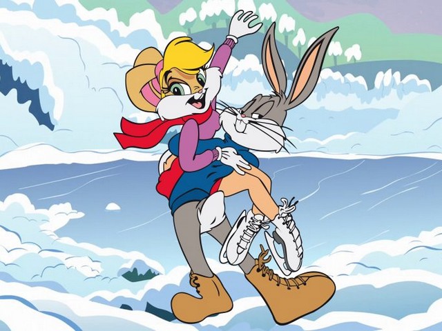 Bugs Bunny and Lola on Ice Wallpaper - Wallpaper with Bugs Bunny and his adorable girlfriend Lola skating on ice. Bugs Bunny Lola Bunny are major characters of Looney Tunes, an American animated comedy short film series produced by Warner Bros. from 1930 to 1969. - , Bugs, Bunny, Lola, ice, wallpaper, wallpapers, adorable, girlfriend, girlfriends, major, characters, character, Looney, Tunes, American, animated, comedy, film, films, series, Warner, Bros., 1930, 1969 - Wallpaper with Bugs Bunny and his adorable girlfriend Lola skating on ice. Bugs Bunny Lola Bunny are major characters of Looney Tunes, an American animated comedy short film series produced by Warner Bros. from 1930 to 1969. Lösen Sie kostenlose Bugs Bunny and Lola on Ice Wallpaper Online Puzzle Spiele oder senden Sie Bugs Bunny and Lola on Ice Wallpaper Puzzle Spiel Gruß ecards  from puzzles-games.eu.. Bugs Bunny and Lola on Ice Wallpaper puzzle, Rätsel, puzzles, Puzzle Spiele, puzzles-games.eu, puzzle games, Online Puzzle Spiele, kostenlose Puzzle Spiele, kostenlose Online Puzzle Spiele, Bugs Bunny and Lola on Ice Wallpaper kostenlose Puzzle Spiel, Bugs Bunny and Lola on Ice Wallpaper Online Puzzle Spiel, jigsaw puzzles, Bugs Bunny and Lola on Ice Wallpaper jigsaw puzzle, jigsaw puzzle games, jigsaw puzzles games, Bugs Bunny and Lola on Ice Wallpaper Puzzle Spiel ecard, Puzzles Spiele ecards, Bugs Bunny and Lola on Ice Wallpaper Puzzle Spiel Gruß ecards