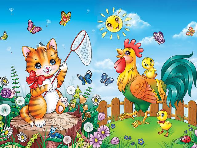 Cat and Rooster in the Yard by Aniel-AK on DeviantArt - 'Cat and Rooster in the Yard' is a beautiful illustration by Aniel-AK on DeviantArt (Anna from Ukraine, born May 13, 1991) in a mini-book for the youngest children of the Ukrainian publishing house 'Zirka'. Aniel-AK (Anna) is an artist and student in digital art, who likes drawings, paintings and illustrations of storybooks. - , cat, cats, rooster, roosters, yard, yards, Aniel-AK, DeviantArt, cartoon, cartoons, art, arts, animals, animal, beautiful, illustration, illustrations, Anna, Ukraine, May, 1991, mini, book, books, youngest, children, child, Ukrainian, publishing, house, houses, Zirka, artist, artists, student, students, digital, drawings, drawing, paintings, painting, storybooks, storybook - 'Cat and Rooster in the Yard' is a beautiful illustration by Aniel-AK on DeviantArt (Anna from Ukraine, born May 13, 1991) in a mini-book for the youngest children of the Ukrainian publishing house 'Zirka'. Aniel-AK (Anna) is an artist and student in digital art, who likes drawings, paintings and illustrations of storybooks. Решайте бесплатные онлайн Cat and Rooster in the Yard by Aniel-AK on DeviantArt пазлы игры или отправьте Cat and Rooster in the Yard by Aniel-AK on DeviantArt пазл игру приветственную открытку  из puzzles-games.eu.. Cat and Rooster in the Yard by Aniel-AK on DeviantArt пазл, пазлы, пазлы игры, puzzles-games.eu, пазл игры, онлайн пазл игры, игры пазлы бесплатно, бесплатно онлайн пазл игры, Cat and Rooster in the Yard by Aniel-AK on DeviantArt бесплатно пазл игра, Cat and Rooster in the Yard by Aniel-AK on DeviantArt онлайн пазл игра , jigsaw puzzles, Cat and Rooster in the Yard by Aniel-AK on DeviantArt jigsaw puzzle, jigsaw puzzle games, jigsaw puzzles games, Cat and Rooster in the Yard by Aniel-AK on DeviantArt пазл игра открытка, пазлы игры открытки, Cat and Rooster in the Yard by Aniel-AK on DeviantArt пазл игра приветственная открытка