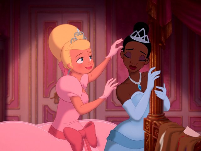 Charlotte Friend of Tiana Princess and the Frog - Charlotte La Bouff, a friend from the childhood of Tiana, gives in loan a new dress and tiara, when hers costume was accidentally damaged, in the American animated musical film 'The Princess and the Frog', produced by Walt Disney Animation Studios (2009). - , Charlotte, friend, friends, Tiana, princess, princesses, frog, frogs, cartoons, cartoon, film, films, movie, movies, La, Bouff, childhood, childhoods, loan, loans, dress, dresses, tiara, tiaras, costume, costumes, accidentally, American, animated, musical, Walt, Disney, Animation, Studios, studio, 2009 - Charlotte La Bouff, a friend from the childhood of Tiana, gives in loan a new dress and tiara, when hers costume was accidentally damaged, in the American animated musical film 'The Princess and the Frog', produced by Walt Disney Animation Studios (2009). Solve free online Charlotte Friend of Tiana Princess and the Frog puzzle games or send Charlotte Friend of Tiana Princess and the Frog puzzle game greeting ecards  from puzzles-games.eu.. Charlotte Friend of Tiana Princess and the Frog puzzle, puzzles, puzzles games, puzzles-games.eu, puzzle games, online puzzle games, free puzzle games, free online puzzle games, Charlotte Friend of Tiana Princess and the Frog free puzzle game, Charlotte Friend of Tiana Princess and the Frog online puzzle game, jigsaw puzzles, Charlotte Friend of Tiana Princess and the Frog jigsaw puzzle, jigsaw puzzle games, jigsaw puzzles games, Charlotte Friend of Tiana Princess and the Frog puzzle game ecard, puzzles games ecards, Charlotte Friend of Tiana Princess and the Frog puzzle game greeting ecard