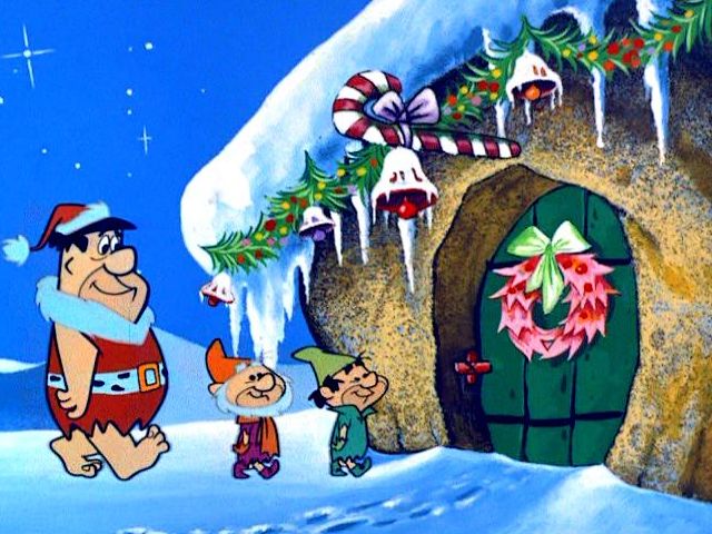 Christmas Flintstone - Scene from 