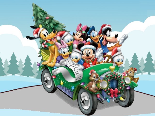 Christmas Mickey and Minnie Mouse with Friends Wallpaper - Wallpaper for holiday cheer with the famous Disney cartoon characters, Mickey and Minnie Mouse and theirs adorable friends Goofy, Pluto, Donald and Daisy Duck with playful Duckling Gang, driving back home carrying a big Christmas tree. - , Christmas, Mickey, Minnie, Mouse, friends, friend, wallpaper, wallpapers, cartoon, cartoons, holiday, holidays, cheer, famous, Disney, characters, character, adorable, Goofy, Pluto, Donald, Daisy, Duck, Duckling, Gang, home, tree, trees - Wallpaper for holiday cheer with the famous Disney cartoon characters, Mickey and Minnie Mouse and theirs adorable friends Goofy, Pluto, Donald and Daisy Duck with playful Duckling Gang, driving back home carrying a big Christmas tree. Подреждайте безплатни онлайн Christmas Mickey and Minnie Mouse with Friends Wallpaper пъзел игри или изпратете Christmas Mickey and Minnie Mouse with Friends Wallpaper пъзел игра поздравителна картичка  от puzzles-games.eu.. Christmas Mickey and Minnie Mouse with Friends Wallpaper пъзел, пъзели, пъзели игри, puzzles-games.eu, пъзел игри, online пъзел игри, free пъзел игри, free online пъзел игри, Christmas Mickey and Minnie Mouse with Friends Wallpaper free пъзел игра, Christmas Mickey and Minnie Mouse with Friends Wallpaper online пъзел игра, jigsaw puzzles, Christmas Mickey and Minnie Mouse with Friends Wallpaper jigsaw puzzle, jigsaw puzzle games, jigsaw puzzles games, Christmas Mickey and Minnie Mouse with Friends Wallpaper пъзел игра картичка, пъзели игри картички, Christmas Mickey and Minnie Mouse with Friends Wallpaper пъзел игра поздравителна картичка