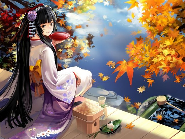 Japanese Anime Girl Wallpaper - Wallpaper with Japanese anime girl dressed in kimono. The word 'anime' corresponds to the English word 'animation'. The anime characters are influenced by the Japanese comics Manga, which have very distinctive style and totally different concept from the American cartoons and comics. - , Japanese, anime, girl, girls, wallpaper, wallpapers, cartoon, cartoons, kimono, word, words, English, animation, characters, character, comics, comic, Manga, distinctive, style, styles, different, concept, concepts, American - Wallpaper with Japanese anime girl dressed in kimono. The word 'anime' corresponds to the English word 'animation'. The anime characters are influenced by the Japanese comics Manga, which have very distinctive style and totally different concept from the American cartoons and comics. Solve free online Japanese Anime Girl Wallpaper puzzle games or send Japanese Anime Girl Wallpaper puzzle game greeting ecards  from puzzles-games.eu.. Japanese Anime Girl Wallpaper puzzle, puzzles, puzzles games, puzzles-games.eu, puzzle games, online puzzle games, free puzzle games, free online puzzle games, Japanese Anime Girl Wallpaper free puzzle game, Japanese Anime Girl Wallpaper online puzzle game, jigsaw puzzles, Japanese Anime Girl Wallpaper jigsaw puzzle, jigsaw puzzle games, jigsaw puzzles games, Japanese Anime Girl Wallpaper puzzle game ecard, puzzles games ecards, Japanese Anime Girl Wallpaper puzzle game greeting ecard
