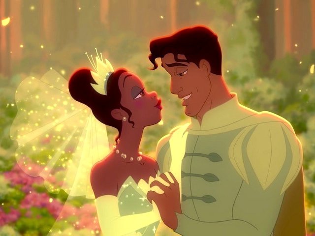 Prince Naveen and Tiana at Wedding Ceremony Princess and the Frog - Prince Naveen and Tiana, which become human after the kiss at the wedding ceremony, because Tiana became a real princess after the marriage, in the American animated musical film 'The Princess and the Frog', produced by Walt Disney Animation Studios (2009). - , prince, princes, Naveen, Tiana, wedding, ceremony, ceremonies, princess, princesses, frog, frogs, cartoons, cartoon, film, films, movie, movies, human, kiss, kisses, real, marriage, marriages, American, animated, musical, musicals, Walt, Disney, Animation, Studios, studio, 2009 - Prince Naveen and Tiana, which become human after the kiss at the wedding ceremony, because Tiana became a real princess after the marriage, in the American animated musical film 'The Princess and the Frog', produced by Walt Disney Animation Studios (2009). Solve free online Prince Naveen and Tiana at Wedding Ceremony Princess and the Frog puzzle games or send Prince Naveen and Tiana at Wedding Ceremony Princess and the Frog puzzle game greeting ecards  from puzzles-games.eu.. Prince Naveen and Tiana at Wedding Ceremony Princess and the Frog puzzle, puzzles, puzzles games, puzzles-games.eu, puzzle games, online puzzle games, free puzzle games, free online puzzle games, Prince Naveen and Tiana at Wedding Ceremony Princess and the Frog free puzzle game, Prince Naveen and Tiana at Wedding Ceremony Princess and the Frog online puzzle game, jigsaw puzzles, Prince Naveen and Tiana at Wedding Ceremony Princess and the Frog jigsaw puzzle, jigsaw puzzle games, jigsaw puzzles games, Prince Naveen and Tiana at Wedding Ceremony Princess and the Frog puzzle game ecard, puzzles games ecards, Prince Naveen and Tiana at Wedding Ceremony Princess and the Frog puzzle game greeting ecard
