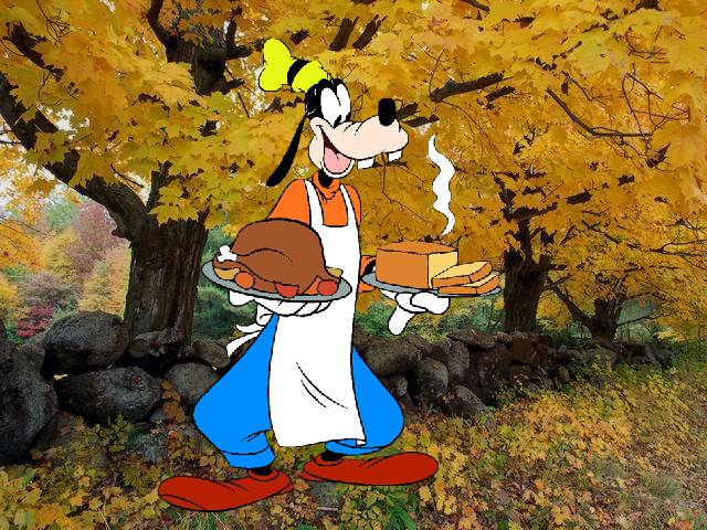 Thanksgiving Goofy among Golden Autumn Colours Wallpaper - Wallpaper with Goofy, an amusing animated character, created by Walt Disney among the golden autumn colours, who carries roasted turkey and a delicious cake for the Thanksgiving feast. - , Thanksgiving, Goofy, golden, autumn, colours, colour, wallpaper, wallpapers, cartoon, cartoons, nature, natures, holidays, holiday, season, seasons, amusing, animated, character, characters, Walt, Disney, roasted, turkey, turkeys, delicious, cake, cakes, feast, feasts - Wallpaper with Goofy, an amusing animated character, created by Walt Disney among the golden autumn colours, who carries roasted turkey and a delicious cake for the Thanksgiving feast. Solve free online Thanksgiving Goofy among Golden Autumn Colours Wallpaper puzzle games or send Thanksgiving Goofy among Golden Autumn Colours Wallpaper puzzle game greeting ecards  from puzzles-games.eu.. Thanksgiving Goofy among Golden Autumn Colours Wallpaper puzzle, puzzles, puzzles games, puzzles-games.eu, puzzle games, online puzzle games, free puzzle games, free online puzzle games, Thanksgiving Goofy among Golden Autumn Colours Wallpaper free puzzle game, Thanksgiving Goofy among Golden Autumn Colours Wallpaper online puzzle game, jigsaw puzzles, Thanksgiving Goofy among Golden Autumn Colours Wallpaper jigsaw puzzle, jigsaw puzzle games, jigsaw puzzles games, Thanksgiving Goofy among Golden Autumn Colours Wallpaper puzzle game ecard, puzzles games ecards, Thanksgiving Goofy among Golden Autumn Colours Wallpaper puzzle game greeting ecard