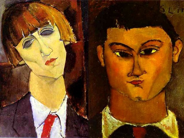 Amedeo Modigliani Portrait of Madame Kisling and Portrait of the Painter Moise Kisling - Two famous masterworks of Amedeo Modigliani - 'Portrait of Madame Kisling' (ca 1917, oil on canvas, The National Gallery of Art, Washington, DC, USA), Renee Kisling, known as Renee Gros (1896-1960) a wife of Moise Kisling and 'Portrait of the Painter Moise Kisling' (1915-1916, oil on canvas, Brera Art Gallery, Milan, Italy), a Polish painter (1891-1953), Molidigliani's neighbor in Montparnasse and part of the artistic community, a master at depiction of the female body and portraits. - , Amedeo, Modigliani, portrait, portraits, Madame, Kisling, Moise, Kisling, art, arts, painter, painters, artist, artists, sculptor, sculptors, Expressionist, Expressionists, famous, masterworks, masterwork, 1917, oil, canvas, National, Gallery, Washington, USA, Renee, Gros, 1896-1960, wife, wifes, 1915-1916, Brera, Art, Gallery, Milan, Italy, Polish, 1891-1953, neighbor, neighbors, Montparnasse, part, parts, artistic, community, communities, master, masters, depiction, depictions, female, body, bodies - Two famous masterworks of Amedeo Modigliani - 'Portrait of Madame Kisling' (ca 1917, oil on canvas, The National Gallery of Art, Washington, DC, USA), Renee Kisling, known as Renee Gros (1896-1960) a wife of Moise Kisling and 'Portrait of the Painter Moise Kisling' (1915-1916, oil on canvas, Brera Art Gallery, Milan, Italy), a Polish painter (1891-1953), Molidigliani's neighbor in Montparnasse and part of the artistic community, a master at depiction of the female body and portraits. Solve free online Amedeo Modigliani Portrait of Madame Kisling and Portrait of the Painter Moise Kisling puzzle games or send Amedeo Modigliani Portrait of Madame Kisling and Portrait of the Painter Moise Kisling puzzle game greeting ecards  from puzzles-games.eu.. Amedeo Modigliani Portrait of Madame Kisling and Portrait of the Painter Moise Kisling puzzle, puzzles, puzzles games, puzzles-games.eu, puzzle games, online puzzle games, free puzzle games, free online puzzle games, Amedeo Modigliani Portrait of Madame Kisling and Portrait of the Painter Moise Kisling free puzzle game, Amedeo Modigliani Portrait of Madame Kisling and Portrait of the Painter Moise Kisling online puzzle game, jigsaw puzzles, Amedeo Modigliani Portrait of Madame Kisling and Portrait of the Painter Moise Kisling jigsaw puzzle, jigsaw puzzle games, jigsaw puzzles games, Amedeo Modigliani Portrait of Madame Kisling and Portrait of the Painter Moise Kisling puzzle game ecard, puzzles games ecards, Amedeo Modigliani Portrait of Madame Kisling and Portrait of the Painter Moise Kisling puzzle game greeting ecard