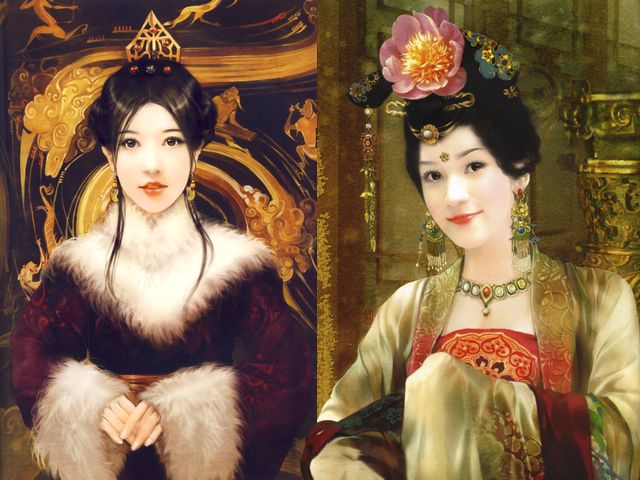 Chinese Girl and Lady with Blossom by Der Jen - Portraits of Chinese girl and a beautiful lady with blossom of lotus in her hair, paintings from an elite collection by Der Jen (Dezhen), a Taiwanese artist. - , portraits, portrait, girl, girls, lady, ladies, lady, blossom, blossoms, Der, Jen, art, arts, Chinese, beautiful, lotus, lotuses, hair, hairs, paintings, painting, elite, collection, collections, Dezhen, Taiwanese, artist, artists - Portraits of Chinese girl and a beautiful lady with blossom of lotus in her hair, paintings from an elite collection by Der Jen (Dezhen), a Taiwanese artist. Solve free online Chinese Girl and Lady with Blossom by Der Jen puzzle games or send Chinese Girl and Lady with Blossom by Der Jen puzzle game greeting ecards  from puzzles-games.eu.. Chinese Girl and Lady with Blossom by Der Jen puzzle, puzzles, puzzles games, puzzles-games.eu, puzzle games, online puzzle games, free puzzle games, free online puzzle games, Chinese Girl and Lady with Blossom by Der Jen free puzzle game, Chinese Girl and Lady with Blossom by Der Jen online puzzle game, jigsaw puzzles, Chinese Girl and Lady with Blossom by Der Jen jigsaw puzzle, jigsaw puzzle games, jigsaw puzzles games, Chinese Girl and Lady with Blossom by Der Jen puzzle game ecard, puzzles games ecards, Chinese Girl and Lady with Blossom by Der Jen puzzle game greeting ecard