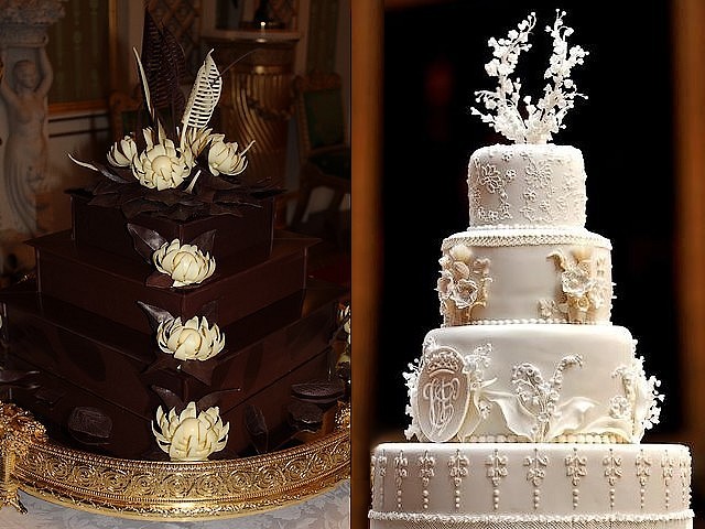 Royal Wedding Close-up of Cakes for Reception in Buckingham Palace London England - Close-up of the two cakes for guests of wedding reception in Buckingham Palace, London, England, at the afternoon on April 29, 2011. The favorite chocolate biscuit cake from Prince William's childhood, was made by McVitie's Cake Company, according to an old recipe of the Royal Family, from Rich Tea biscuits mixed with dark chocolate, covered in chocolate decoration. The upper section of traditional wedding cake, designed by the team at Fiona Cairns Ltd from Leicestershire, was covered with a lace from lily of the valley and a garland of heather on the top. - , Royal, wedding, weddings, close-up, cake, cakes, reception, receptions, Buckingham, palace, palaces, London, England, food, foods, celebrities, celebrity, show, shows, ceremony, ceremonies, event, events, entertainment, entertainments, place, places, travel, travels, tour, tours, guests, guest, afternoon, afternoons, April, 2011, favorite, chocolate, chocolates, biscuit, biscuits, prince, princes, William, childhood, company, companies, old, recipe, recipes, family, families, Rich, Tea, dark, decoration, decorations, upper, section, sections, traditional, team, teams, Fiona, Cairns, Ltd, Leicestershire, lace, laces, lily, lilies, valley, valleys, garland, garlands, heather - Close-up of the two cakes for guests of wedding reception in Buckingham Palace, London, England, at the afternoon on April 29, 2011. The favorite chocolate biscuit cake from Prince William's childhood, was made by McVitie's Cake Company, according to an old recipe of the Royal Family, from Rich Tea biscuits mixed with dark chocolate, covered in chocolate decoration. The upper section of traditional wedding cake, designed by the team at Fiona Cairns Ltd from Leicestershire, was covered with a lace from lily of the valley and a garland of heather on the top. Подреждайте безплатни онлайн Royal Wedding Close-up of Cakes for Reception in Buckingham Palace London England пъзел игри или изпратете Royal Wedding Close-up of Cakes for Reception in Buckingham Palace London England пъзел игра поздравителна картичка  от puzzles-games.eu.. Royal Wedding Close-up of Cakes for Reception in Buckingham Palace London England пъзел, пъзели, пъзели игри, puzzles-games.eu, пъзел игри, online пъзел игри, free пъзел игри, free online пъзел игри, Royal Wedding Close-up of Cakes for Reception in Buckingham Palace London England free пъзел игра, Royal Wedding Close-up of Cakes for Reception in Buckingham Palace London England online пъзел игра, jigsaw puzzles, Royal Wedding Close-up of Cakes for Reception in Buckingham Palace London England jigsaw puzzle, jigsaw puzzle games, jigsaw puzzles games, Royal Wedding Close-up of Cakes for Reception in Buckingham Palace London England пъзел игра картичка, пъзели игри картички, Royal Wedding Close-up of Cakes for Reception in Buckingham Palace London England пъзел игра поздравителна картичка