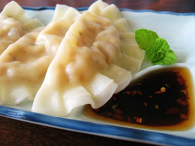 Vegetarian Japanese Dumplings - Vegetarian freshly steamed Japanese dumplings (Gyoza) with mushrooms and tofu, served with soy-based tare sauce seasoned with rice vinegar, chili oil and shredded ginger. - , vegetarian, Japanes, dumplings, dumpling, food, foods, holiday, holidays, feast, feasts, party, parties, festivity, festivities, celebration, celebrations, seasons, season, freshly, steamed, Gyoza, mushrooms, mushroom, tofu, soy, tare, sauce, sauces, seasoned, rice, vinegar, vinegars, chili, oil, oils, shredded, ginger - Vegetarian freshly steamed Japanese dumplings (Gyoza) with mushrooms and tofu, served with soy-based tare sauce seasoned with rice vinegar, chili oil and shredded ginger. Solve free online Vegetarian Japanese Dumplings puzzle games or send Vegetarian Japanese Dumplings puzzle game greeting ecards  from puzzles-games.eu.. Vegetarian Japanese Dumplings puzzle, puzzles, puzzles games, puzzles-games.eu, puzzle games, online puzzle games, free puzzle games, free online puzzle games, Vegetarian Japanese Dumplings free puzzle game, Vegetarian Japanese Dumplings online puzzle game, jigsaw puzzles, Vegetarian Japanese Dumplings jigsaw puzzle, jigsaw puzzle games, jigsaw puzzles games, Vegetarian Japanese Dumplings puzzle game ecard, puzzles games ecards, Vegetarian Japanese Dumplings puzzle game greeting ecard