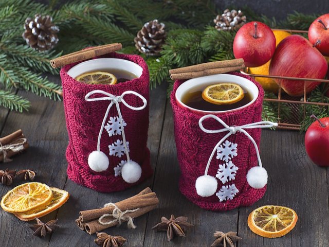 Winter Tea Still-Life puzzle game 