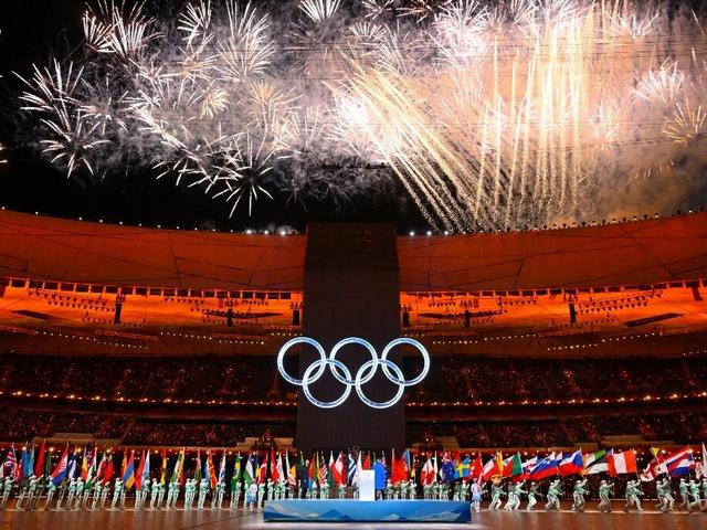 Beijing 2022 Winter Olympic Games Fireworks - Fireworks explode over the Olympic rings during the opening ceremony of the Beijing Winter Olympic Games, at the National Stadium, known as the Bird’s Nest, in Beijing, China, on February 4, 2022. - , Beijing, 2022, winter, Olympic, games, game, fireworks, firework, show, shows, rings, ring, opening, ceremony, ceremonies, national, stadium, stadiums, bird, birds, nest, nests, China, February - Fireworks explode over the Olympic rings during the opening ceremony of the Beijing Winter Olympic Games, at the National Stadium, known as the Bird’s Nest, in Beijing, China, on February 4, 2022. Solve free online Beijing 2022 Winter Olympic Games Fireworks puzzle games or send Beijing 2022 Winter Olympic Games Fireworks puzzle game greeting ecards  from puzzles-games.eu.. Beijing 2022 Winter Olympic Games Fireworks puzzle, puzzles, puzzles games, puzzles-games.eu, puzzle games, online puzzle games, free puzzle games, free online puzzle games, Beijing 2022 Winter Olympic Games Fireworks free puzzle game, Beijing 2022 Winter Olympic Games Fireworks online puzzle game, jigsaw puzzles, Beijing 2022 Winter Olympic Games Fireworks jigsaw puzzle, jigsaw puzzle games, jigsaw puzzles games, Beijing 2022 Winter Olympic Games Fireworks puzzle game ecard, puzzles games ecards, Beijing 2022 Winter Olympic Games Fireworks puzzle game greeting ecard
