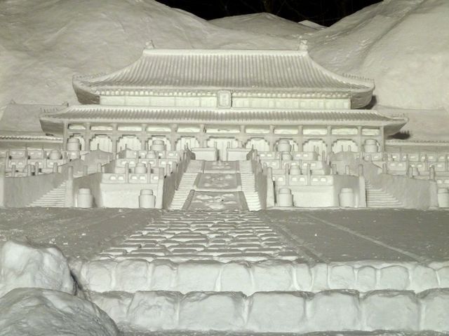 Beijing Forbidden City Snow Sculpture in Odori Park Sapporo Hokkaido Japan - An elegant model of the building of Forbidden City in Beijing, China, made entirely of snow, a part of the huge snow sculpture, named 'Hokkaido - a tourist wonderland', during the annual Snow Festival in Sapporo, Japan (February 2011). - , Beijing, Forbidden, City, cities, snow, sculpture, sculptures, Odori, park, parks, Sapporo, Hokkaido, Japan, show, shows, places, place, nature, natures, travel, travels, trip, trips, tour, tours, elegant, model, models, building, buildings, China, entirely, part, parts, huge, tourist, tourists, wonderland, annual, festival, festivals, February, 2011 - An elegant model of the building of Forbidden City in Beijing, China, made entirely of snow, a part of the huge snow sculpture, named 'Hokkaido - a tourist wonderland', during the annual Snow Festival in Sapporo, Japan (February 2011). Solve free online Beijing Forbidden City Snow Sculpture in Odori Park Sapporo Hokkaido Japan puzzle games or send Beijing Forbidden City Snow Sculpture in Odori Park Sapporo Hokkaido Japan puzzle game greeting ecards  from puzzles-games.eu.. Beijing Forbidden City Snow Sculpture in Odori Park Sapporo Hokkaido Japan puzzle, puzzles, puzzles games, puzzles-games.eu, puzzle games, online puzzle games, free puzzle games, free online puzzle games, Beijing Forbidden City Snow Sculpture in Odori Park Sapporo Hokkaido Japan free puzzle game, Beijing Forbidden City Snow Sculpture in Odori Park Sapporo Hokkaido Japan online puzzle game, jigsaw puzzles, Beijing Forbidden City Snow Sculpture in Odori Park Sapporo Hokkaido Japan jigsaw puzzle, jigsaw puzzle games, jigsaw puzzles games, Beijing Forbidden City Snow Sculpture in Odori Park Sapporo Hokkaido Japan puzzle game ecard, puzzles games ecards, Beijing Forbidden City Snow Sculpture in Odori Park Sapporo Hokkaido Japan puzzle game greeting ecard