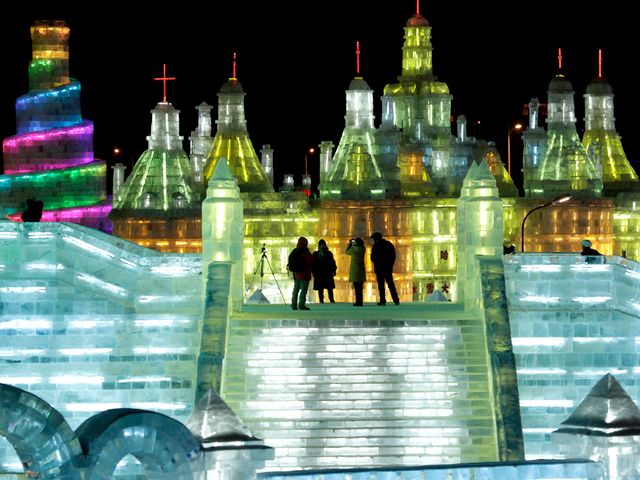 Fairy Tale Palaces Ice and Snow Festival in Harbin  Heilongjiang China - Tourists are walking between intricate sculptures and replicas of fairy tale palaces, made from ice blocks of the nearby Songhua River, which are illuminated each night after nightfall, during the annual International Ice and Snow Festival, in Harbin, the northernmost major city in China and a capital of Heilongjiang province (January, 2010). - , fairy, tale, tales, palaces, palace, ice, snow, festival, festivals, Harbin, Heilongjiang, China, show, shows, places, place, nature, natures, travel, travels, trip, trips, tour, tours, blocks, tourists, tourist, intricate, sculptures, sculpture, replicas, replica, block, nearby, Songhua, river, rivers, illuminated, night, nights, nightfall, annual, international, northernmost, major, city, cities, capital, capitals, province, provinces, January, 2010 - Tourists are walking between intricate sculptures and replicas of fairy tale palaces, made from ice blocks of the nearby Songhua River, which are illuminated each night after nightfall, during the annual International Ice and Snow Festival, in Harbin, the northernmost major city in China and a capital of Heilongjiang province (January, 2010). Solve free online Fairy Tale Palaces Ice and Snow Festival in Harbin  Heilongjiang China puzzle games or send Fairy Tale Palaces Ice and Snow Festival in Harbin  Heilongjiang China puzzle game greeting ecards  from puzzles-games.eu.. Fairy Tale Palaces Ice and Snow Festival in Harbin  Heilongjiang China puzzle, puzzles, puzzles games, puzzles-games.eu, puzzle games, online puzzle games, free puzzle games, free online puzzle games, Fairy Tale Palaces Ice and Snow Festival in Harbin  Heilongjiang China free puzzle game, Fairy Tale Palaces Ice and Snow Festival in Harbin  Heilongjiang China online puzzle game, jigsaw puzzles, Fairy Tale Palaces Ice and Snow Festival in Harbin  Heilongjiang China jigsaw puzzle, jigsaw puzzle games, jigsaw puzzles games, Fairy Tale Palaces Ice and Snow Festival in Harbin  Heilongjiang China puzzle game ecard, puzzles games ecards, Fairy Tale Palaces Ice and Snow Festival in Harbin  Heilongjiang China puzzle game greeting ecard
