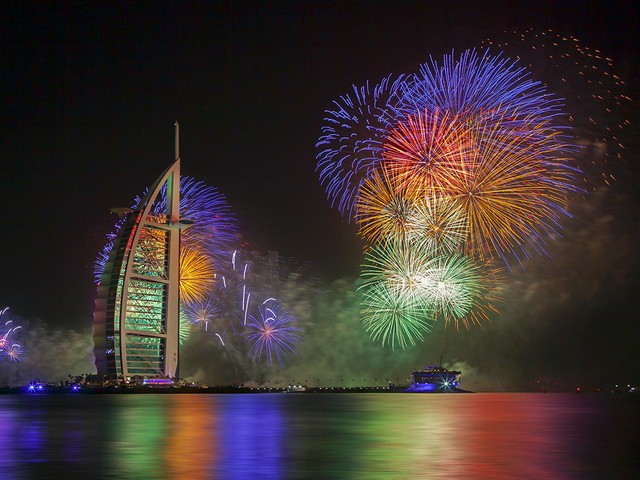 New Year Dubai Burj Al Arab Fireworks - Dubai, the most populous city in the United Arab Emirates (UAE), known as the most luxurious and expensive city, welcomes the New Year with breathtaking fireworks on Burj Al Arab, the most luxury hotel in the world. Burj Al Arab is the third tallest hotel in the world, with shape resembling the sail of a traditional Arabian vessel, built on an island of reclaimed land 280 meters offshore, connected to the mainland by a private bridge. - , New, Year, Dubai, Burj, Al, Arab, fireworks, firework, show, shows, place, places, holiday, holidays, populous, city, cities, United, Arab, Emirates, UAE, luxurious, expensive, breathtaking, hotel, hotels, luxury, world, shape, shapes, sail, sails, traditional, Arabian, vessel, vessels, island, islands, reclaimed, land, lands, meters, offshore, mainland, private, bridge, bridges - Dubai, the most populous city in the United Arab Emirates (UAE), known as the most luxurious and expensive city, welcomes the New Year with breathtaking fireworks on Burj Al Arab, the most luxury hotel in the world. Burj Al Arab is the third tallest hotel in the world, with shape resembling the sail of a traditional Arabian vessel, built on an island of reclaimed land 280 meters offshore, connected to the mainland by a private bridge. Solve free online New Year Dubai Burj Al Arab Fireworks puzzle games or send New Year Dubai Burj Al Arab Fireworks puzzle game greeting ecards  from puzzles-games.eu.. New Year Dubai Burj Al Arab Fireworks puzzle, puzzles, puzzles games, puzzles-games.eu, puzzle games, online puzzle games, free puzzle games, free online puzzle games, New Year Dubai Burj Al Arab Fireworks free puzzle game, New Year Dubai Burj Al Arab Fireworks online puzzle game, jigsaw puzzles, New Year Dubai Burj Al Arab Fireworks jigsaw puzzle, jigsaw puzzle games, jigsaw puzzles games, New Year Dubai Burj Al Arab Fireworks puzzle game ecard, puzzles games ecards, New Year Dubai Burj Al Arab Fireworks puzzle game greeting ecard