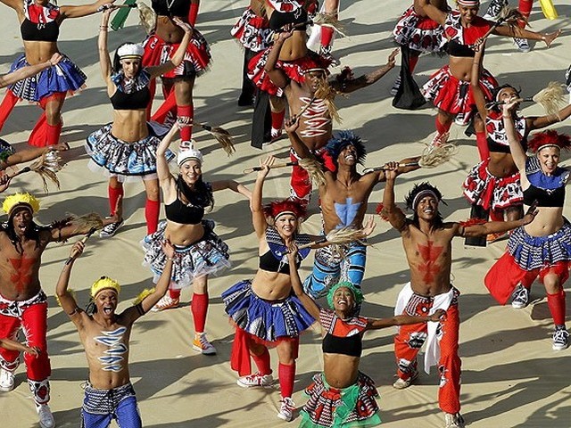 World Cup 2010 Performers - Performers dance during the Opening ceremony of the FIFA World Cup 2010 at the Soccer City stadium in Johannesburg, South Africa (June 11). - , World, Cup, 2010, performers, performer, show, shows, performance, performances, sport, sports, tournament, tournaments, qualification, qualifications, ceremony, ceremonies, match, matches, performers, performer, Opening, FIFA, Soccer, City, stadium, stadiums, Johannesburg, South, Africa - Performers dance during the Opening ceremony of the FIFA World Cup 2010 at the Soccer City stadium in Johannesburg, South Africa (June 11). Solve free online World Cup 2010 Performers puzzle games or send World Cup 2010 Performers puzzle game greeting ecards  from puzzles-games.eu.. World Cup 2010 Performers puzzle, puzzles, puzzles games, puzzles-games.eu, puzzle games, online puzzle games, free puzzle games, free online puzzle games, World Cup 2010 Performers free puzzle game, World Cup 2010 Performers online puzzle game, jigsaw puzzles, World Cup 2010 Performers jigsaw puzzle, jigsaw puzzle games, jigsaw puzzles games, World Cup 2010 Performers puzzle game ecard, puzzles games ecards, World Cup 2010 Performers puzzle game greeting ecard