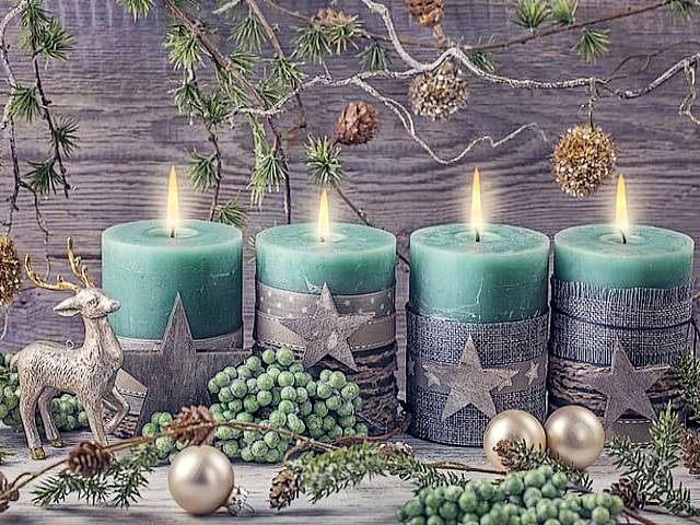 Christmas Background with Green Candles - Christmas background with four lighting green candles, silver stars and festive decorations. <br />
Candles with green colors attract the positive energy, they represent life, wealth, and prosperity.<br />
Green shades are usually associated with nature, and as such, they have a strong affinity with life and living creatures. - , Christmas, background, backgrounds, green, candles, candle, holiday, holidays, silver, stars, star, festive, decorations, decoration, colors, color, positive, energy, life, wealth, prosperity, shades, shade, nature, strong, affinity, creatures, creature - Christmas background with four lighting green candles, silver stars and festive decorations. <br />
Candles with green colors attract the positive energy, they represent life, wealth, and prosperity.<br />
Green shades are usually associated with nature, and as such, they have a strong affinity with life and living creatures. Решайте бесплатные онлайн Christmas Background with Green Candles пазлы игры или отправьте Christmas Background with Green Candles пазл игру приветственную открытку  из puzzles-games.eu.. Christmas Background with Green Candles пазл, пазлы, пазлы игры, puzzles-games.eu, пазл игры, онлайн пазл игры, игры пазлы бесплатно, бесплатно онлайн пазл игры, Christmas Background with Green Candles бесплатно пазл игра, Christmas Background with Green Candles онлайн пазл игра , jigsaw puzzles, Christmas Background with Green Candles jigsaw puzzle, jigsaw puzzle games, jigsaw puzzles games, Christmas Background with Green Candles пазл игра открытка, пазлы игры открытки, Christmas Background with Green Candles пазл игра приветственная открытка
