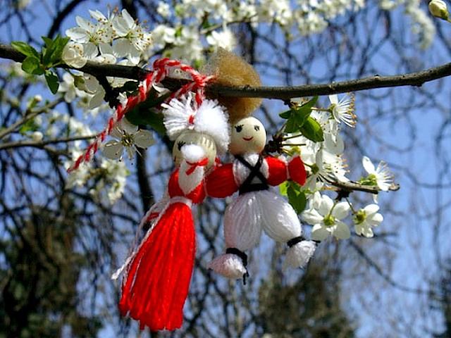 Martenitsa Pijo and Penda on Blooming Branch - Bulgarian martenitsa 'Pijo and Penda', which according to the tradition related to the welcoming of the upcoming spring is hooked on the blooming branch. - , martenitsa, martenitsi, Pijo, Penda, blooming, branch, branches, holidays, holiday, festival, festivals, celebrations, celebration, Bulgarian, tradition, traditions, welcoming, upcoming, spring - Bulgarian martenitsa 'Pijo and Penda', which according to the tradition related to the welcoming of the upcoming spring is hooked on the blooming branch. Solve free online Martenitsa Pijo and Penda on Blooming Branch puzzle games or send Martenitsa Pijo and Penda on Blooming Branch puzzle game greeting ecards  from puzzles-games.eu.. Martenitsa Pijo and Penda on Blooming Branch puzzle, puzzles, puzzles games, puzzles-games.eu, puzzle games, online puzzle games, free puzzle games, free online puzzle games, Martenitsa Pijo and Penda on Blooming Branch free puzzle game, Martenitsa Pijo and Penda on Blooming Branch online puzzle game, jigsaw puzzles, Martenitsa Pijo and Penda on Blooming Branch jigsaw puzzle, jigsaw puzzle games, jigsaw puzzles games, Martenitsa Pijo and Penda on Blooming Branch puzzle game ecard, puzzles games ecards, Martenitsa Pijo and Penda on Blooming Branch puzzle game greeting ecard