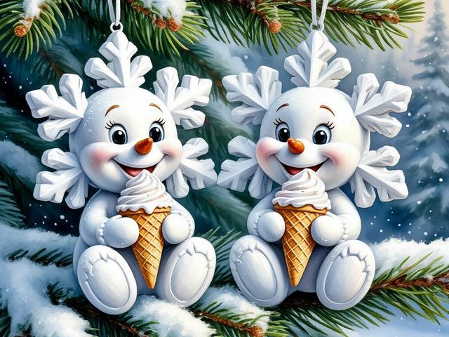 Snowmen Christmas Decoration puzzle game 