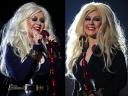 Michael Forever Tribute Concert Christina Aguilera performs Smile at Millennium Stadium in Cardiff Wales UK