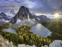 Mount Assiniboine British Columbia Canada Wallpaper