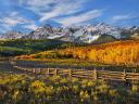 Mountain Landscape Dallas Divide Colorado