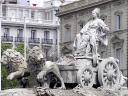 Cibeles Fountain in Madrid Closeup