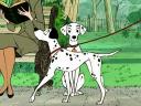 Disney 101 Dalmatians Pongo and Perdita meeting